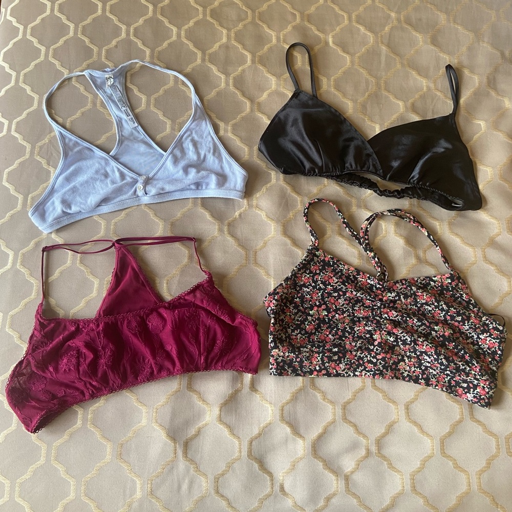 Womens Free People Bralette Bundle Sz Large